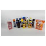Cleaning supplies, includes carpet cleaner, baking