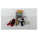 Tools, drill grinding attachment, foldable