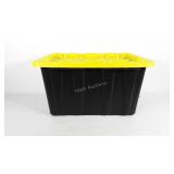 HDX heavy duty 27 gallon tote with lid