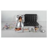 Bakeware, includes two Wilton mini muffin baking