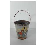 Metal sand pail, 8"
