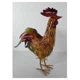 Metal rooster, 18.5"