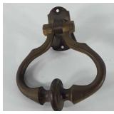Brass door knocker