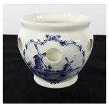Delft blue crocus bowl, made in Holland, 5"