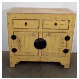 Reproduction Asian inspired cabinet,with pin