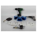 Tools and hardware, includes air chisel hammer,