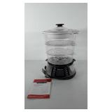 Cookware, magic chef 3 layer food steamer, works