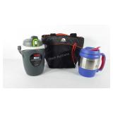 Lunch bag and thermoses, includes igloo lunch