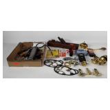Tools and hardware, includes door knobs and