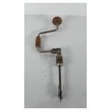 Tools, Stanley crank hand drill, 10", made in