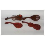 Two pairs of Royal cast aluminum instruments