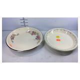 Two Homer Laughlin dishware plates