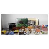 Miscellaneous group, includes baskets, cassette