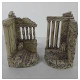 Roman Arch of Constantine book ends, 7.5"