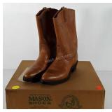 Mason shoes cowboy boots, size 10D