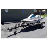 1992 Yamaha Waverunner LX, with 1998 Featherlite