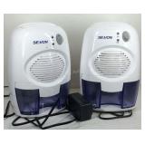 Two Sevon mini dehumidifiers both work