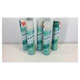 Five cans Batiste dry shampoo original new