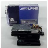 Alpine CDE-7858 FM/AM CD receiver, with box,