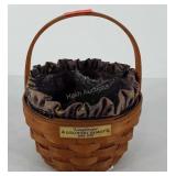 Longaberger discovery basket, 1942-1992, includes