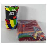 Two blankets, unopened