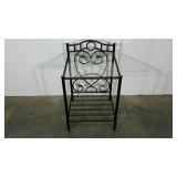 Accent table with glass top, seller code 08