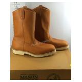 NWT masons field and stream leather boots size