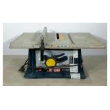 Ryobi 10" table saw, works, base has damage