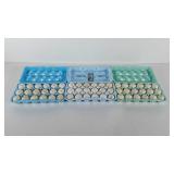 Golfballs, 4 1/2 dozen used golfballs, brands