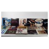 Vinyl records, mixed genres, includes Bruce