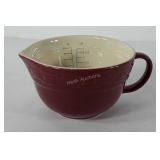 Longaberger pottery measuring cup