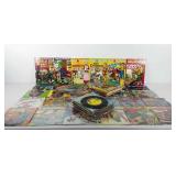 Book and record sets, includes 45RPM records and