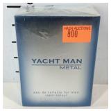 Cologne, Yacht Man Metal new 3.4oz