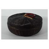 Basket of sewing supplies, includes repair kit,