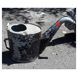 Early galvanized Radiator Water Filler Can