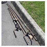 Copper Water Line With valves from previous build