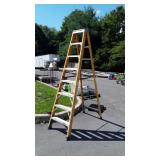 Husky 8ft Fiberglass Step Ladder
