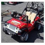 Jeep Wrangler Power Wheels, Running condition