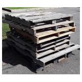 8 Miscellaneous wood Pallets