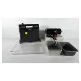 Kitchenwares, includes Pyrex baking dish, five