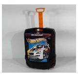 Hot Wheels travel case on wheels full of cars