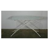 Ikea ironing board, covered, folds for storage,