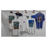 Fish Head Gear tee shirts, eight new shirts, some