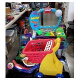 Skid lot, Toys, ride on, push, Little Tikes