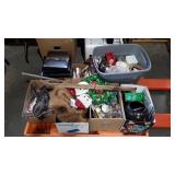 Skid lot, holiday decor, glassware, Nascsr,