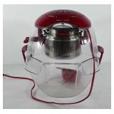 Hamilton beach popcorn maker, powers up