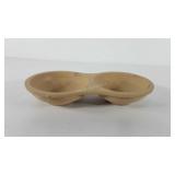 Pampered chef, stoneware microwave egg cooker,