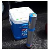 Cooler plus Cup Holder, Igloo Ice Cube cooler,
