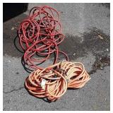 Heavy Duty Electric extension cord with Air Hose