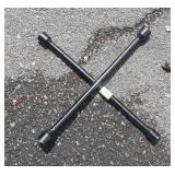 4 Way Lug Wrench, 11/16", 7/8", 3/4", 13/16".